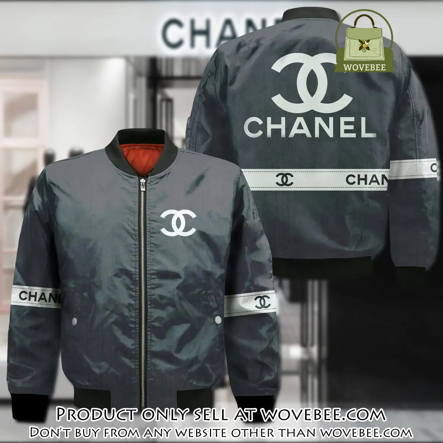 Chanel bomber jacket luxury brand clothing clothes outfit for men women 03 wvb4955664